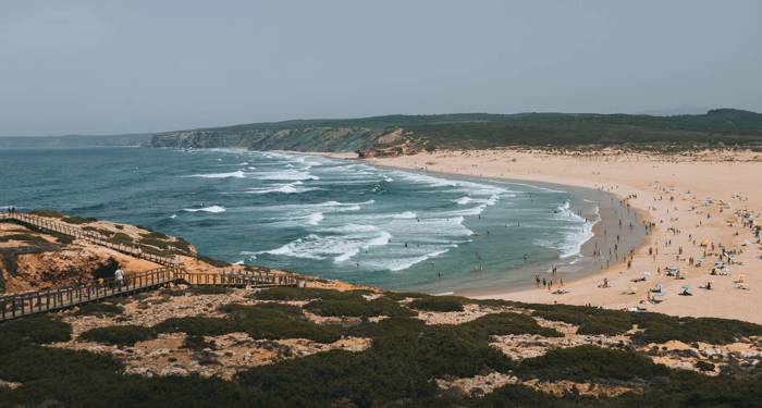 Picture of a beach in Portugal