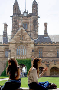 Usyd Girls Chilling At Campus