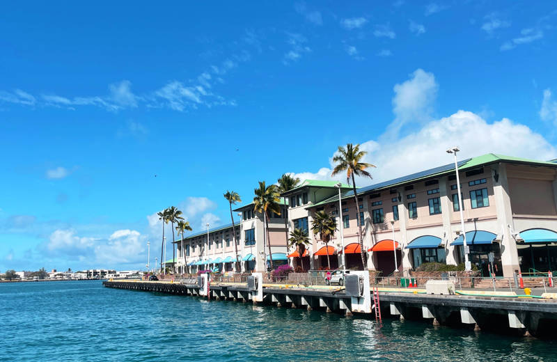 Waterfront at Hawaii Pacific University on Honolulu