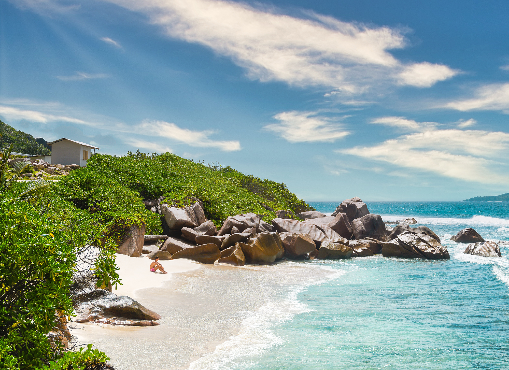 La Digue Seychelles Beach