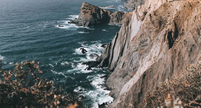 Image of the sea in Portugal