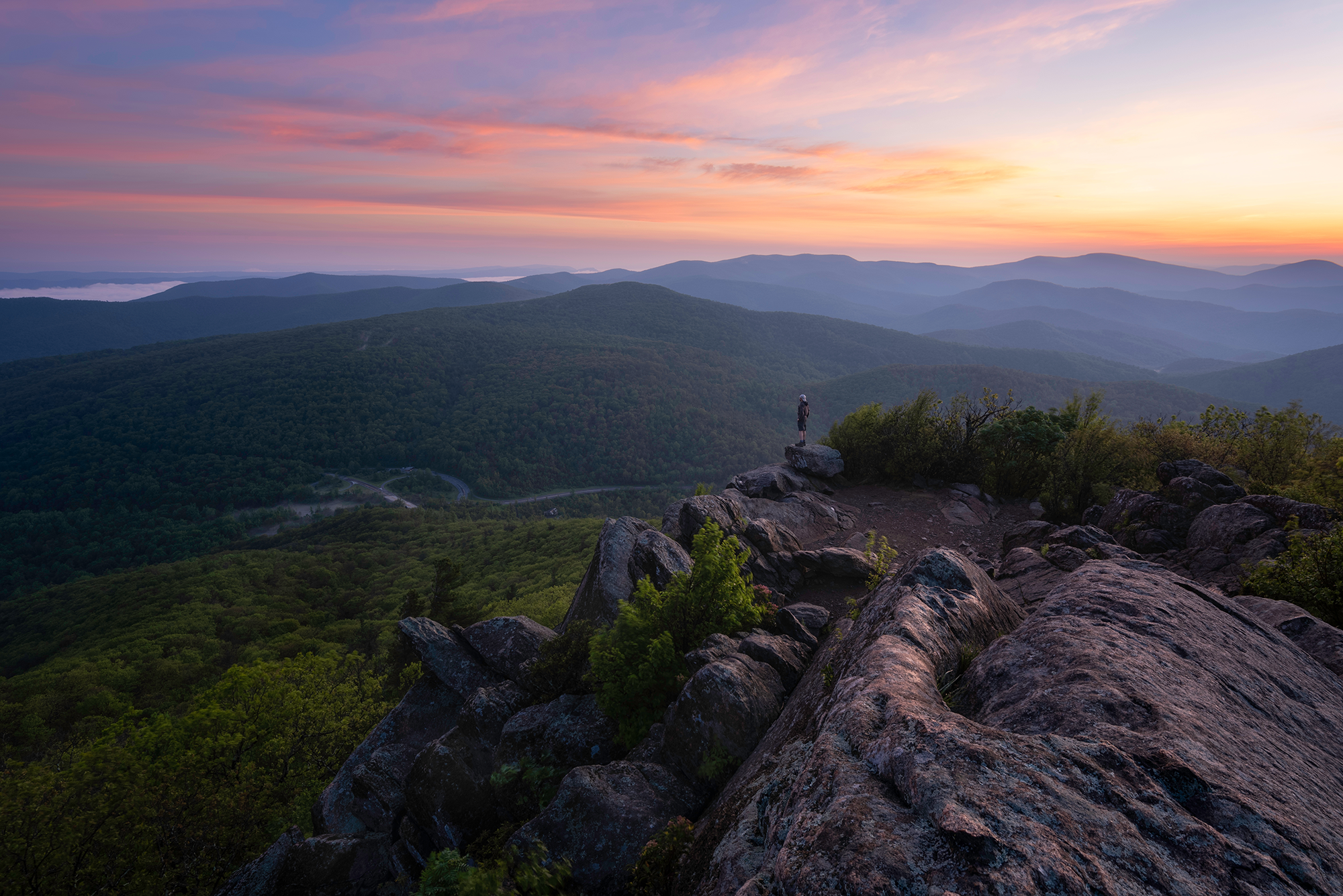 Shenandoah National Park Virginia Sunrise