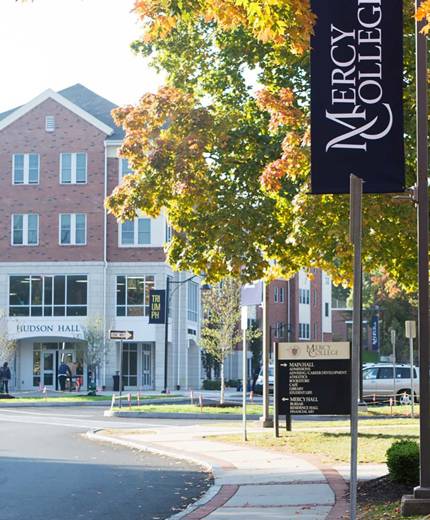Mercy College Hudson Hall Sidebar
