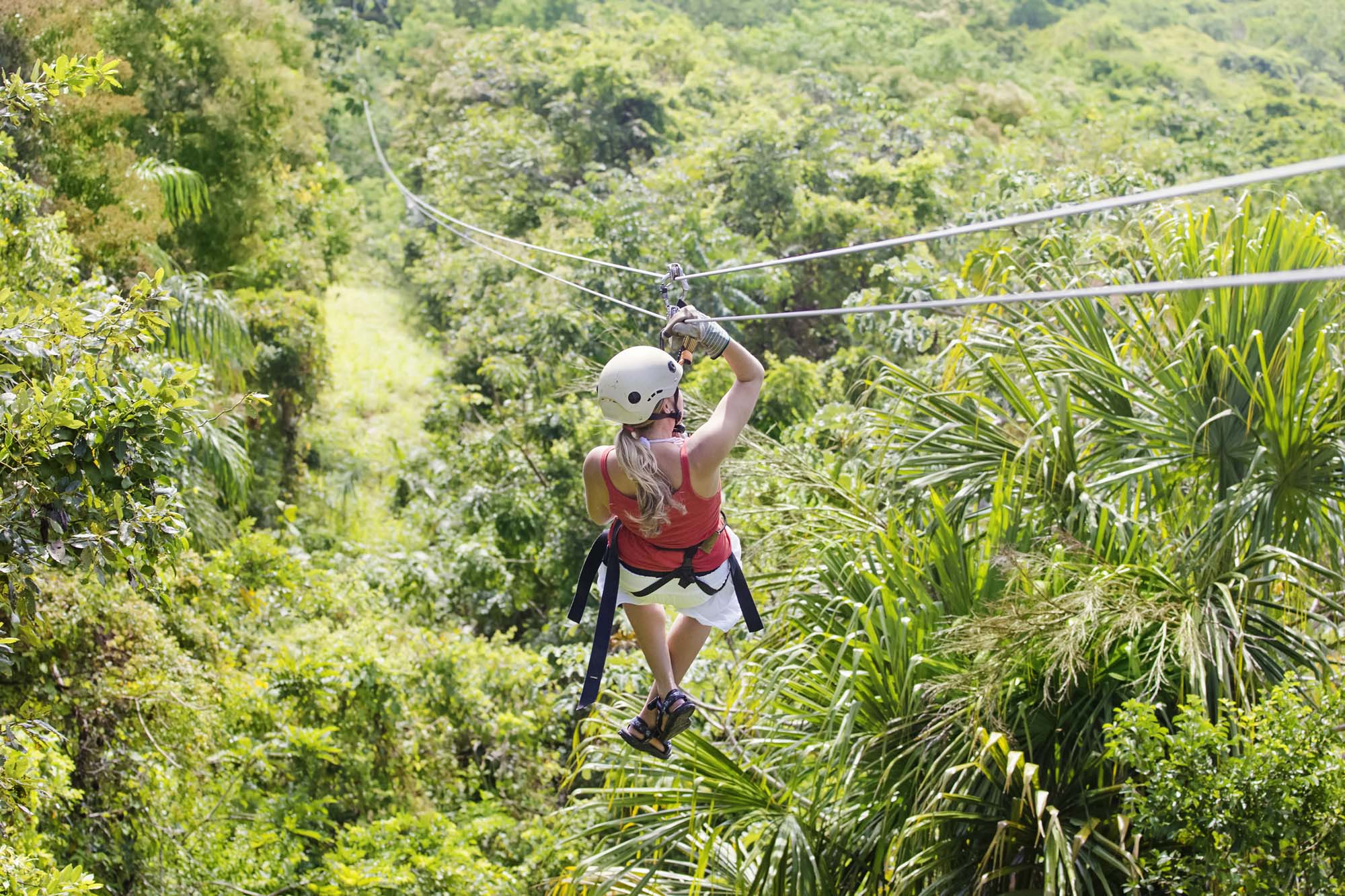 Zipline i Costa Rica