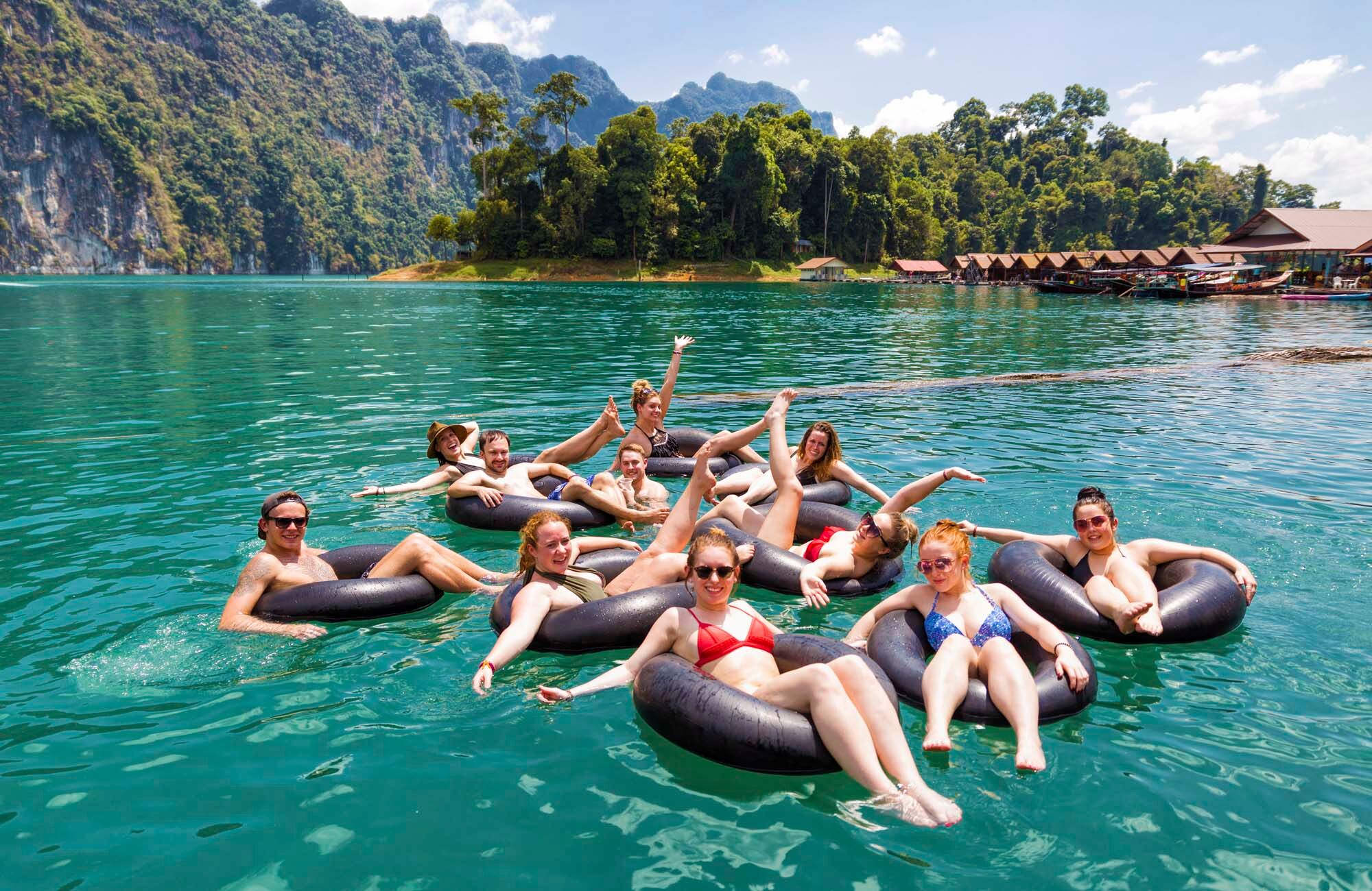 Map Real Adventure Thai Intro Group Tubbing