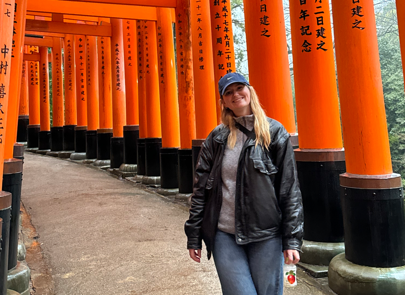 besök de berömda portarna i kyoto