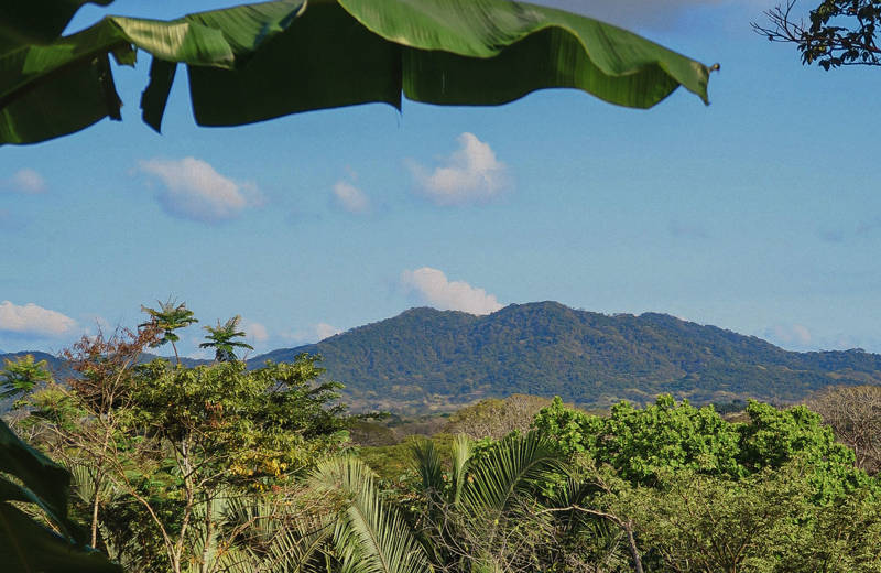 View from the Jakera camp in Santa Teresa, Costa Rica
