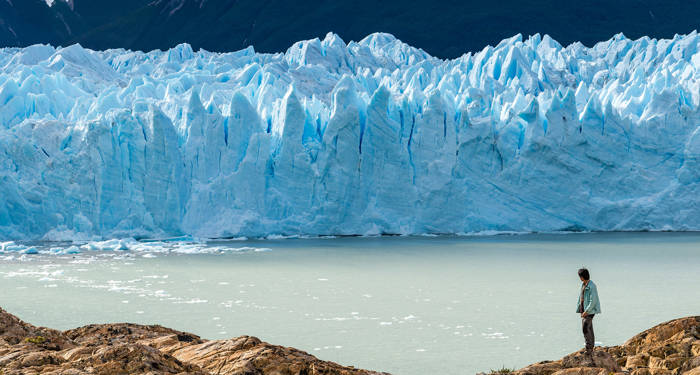 perito moreno-glaciären i argentina