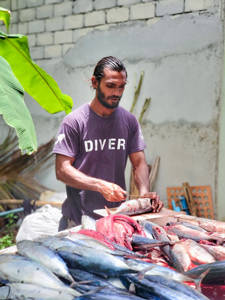 Maldives Seafood Prep