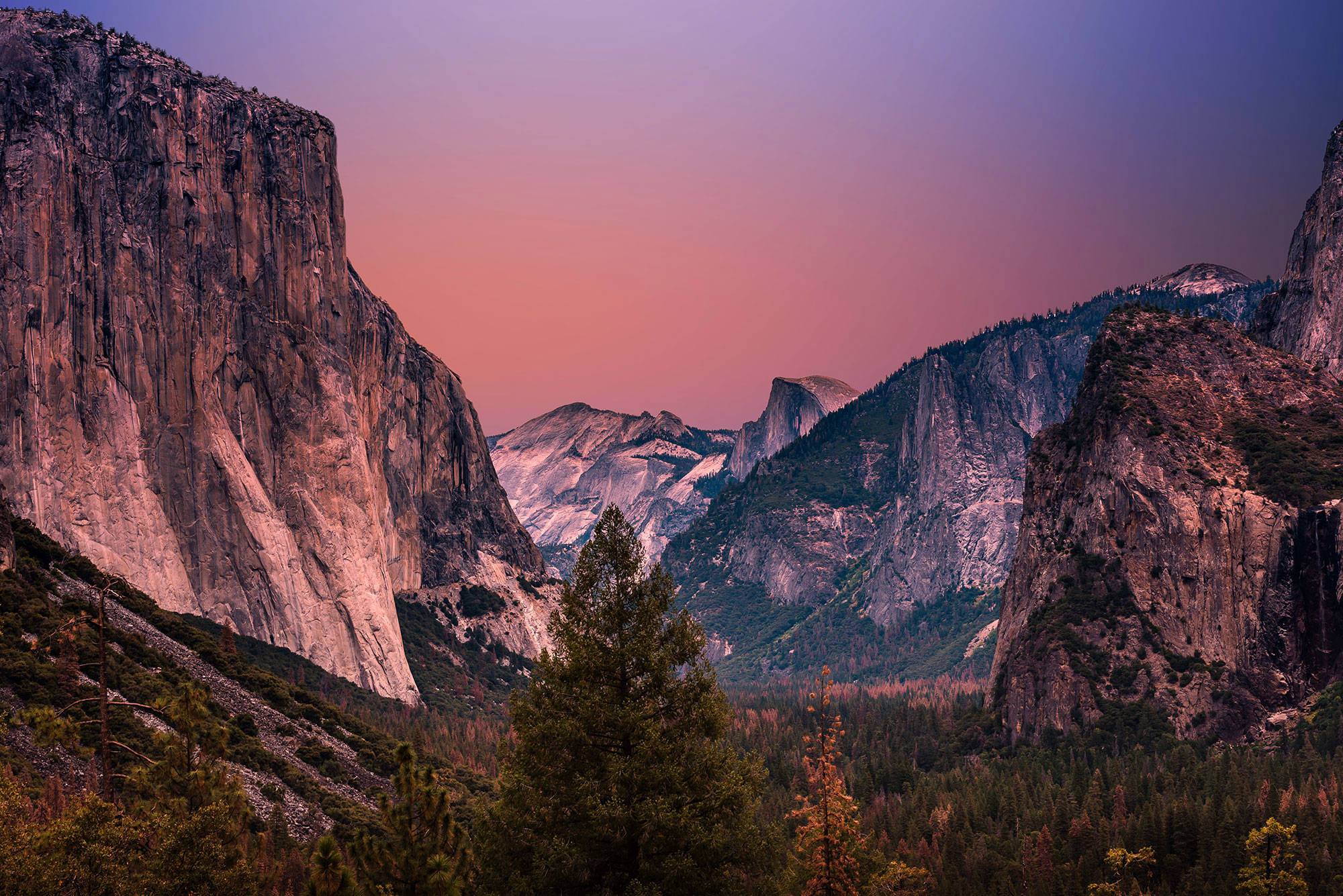 Yosemite National Park Sunset