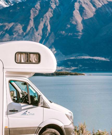 Få hjälp av KILROY att hyra en campervan i Nya Zeeland