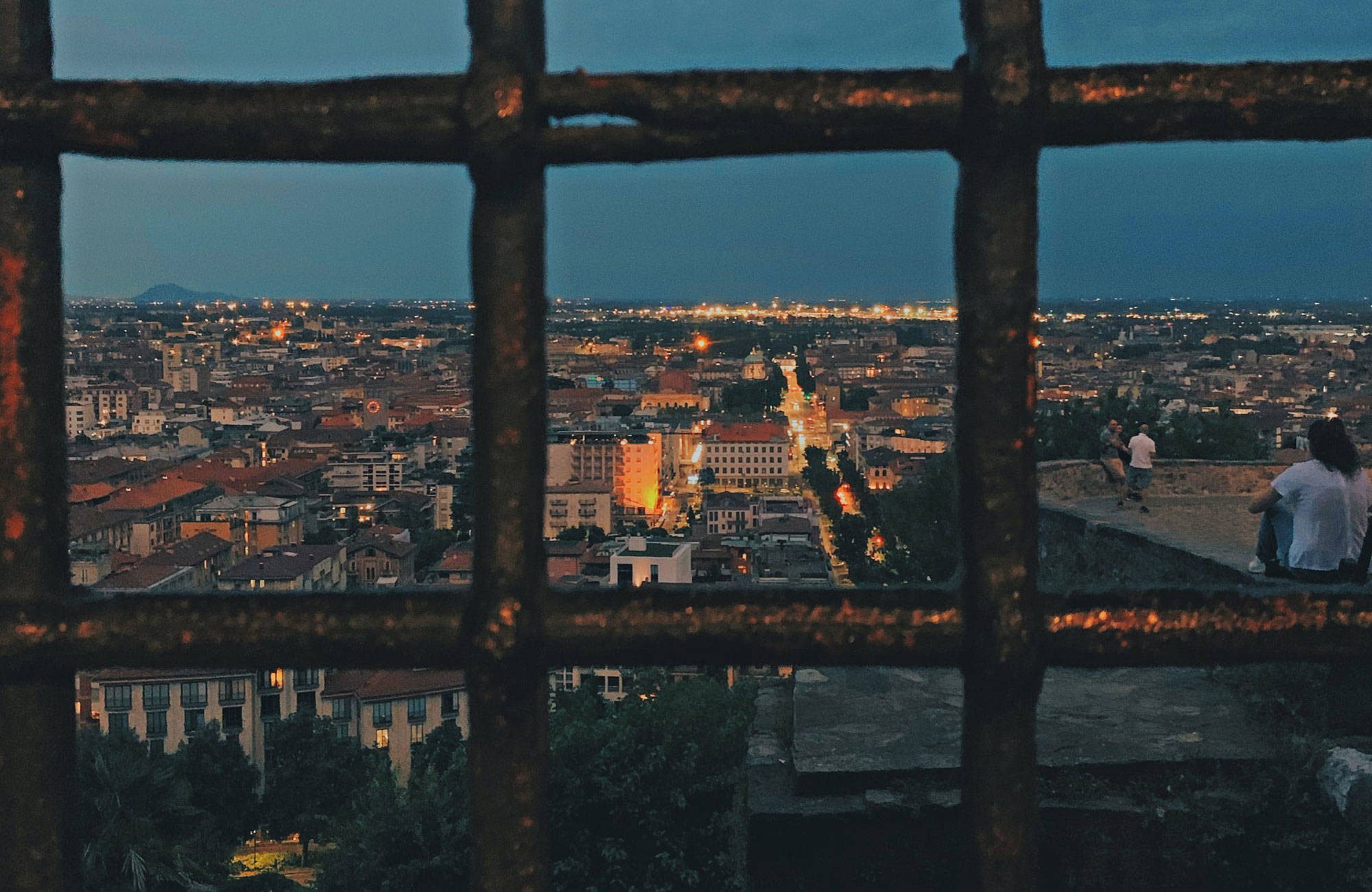 Italy Bergamo View From Window
