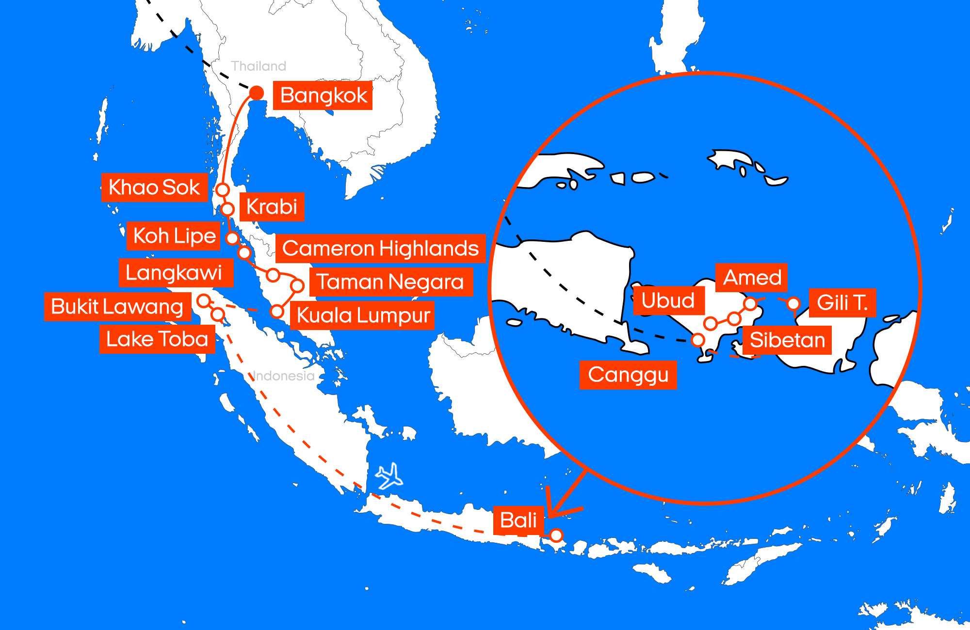 Tripmates 18 Thailand Malaysia Indonesia